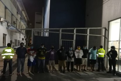 Los capturados pertenecen a una banda delictiva, integrada por otras cuatro personas que fueron detenidas en febrero de este año.