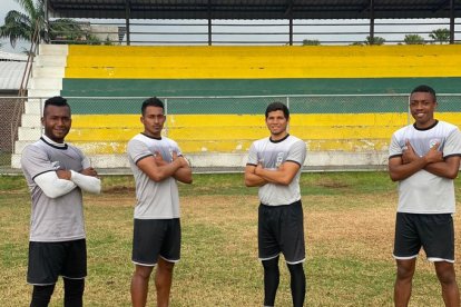 Luigi Mora, Iván Sánchez, Eduardo Bone y Darwin Mina jugarán por Patria