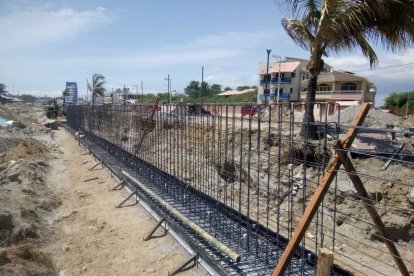  Trabajos para la construcción del nuevo Malecón. 