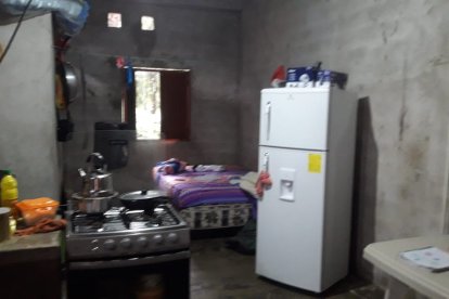 En la vivienda quedó todo desordenado luego perpetrarse el delito.