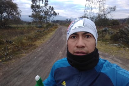 Segundo Jami se entrena en la zona rural de Cotopaxi con la mira en clasificar a Tokio, los que serían sus segundos Juegos Olímpicos.