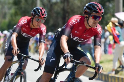 El ciclista ecuatoriano Richard Carapaz se encuentra en la fase final de preparación para la Corsa Rosa.