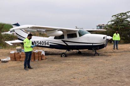 Jefe policial dice que el número de registro que presentaba la aeronave es falso.