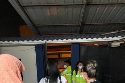 En una casa de la ciudadela La Garzota 2, en el norte de Guayaquil, funcionaba ilegalmente un prostíbulo