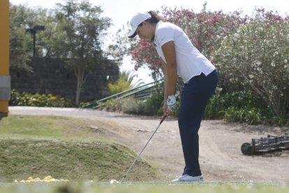 Daniela Darquea es la única golfista ecuatoriana que participa en torneos de la LPGA. Actualmente compite en Estados Unidos.