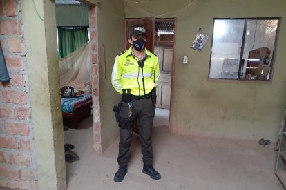 En la casa donde residía la víctima no se reportaron daños.