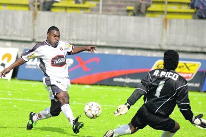 Eudalio Arriaga apenas jugó seis meses en Barcelona, en la temporada 2002.