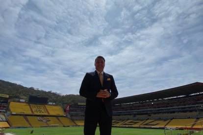 Carlos Alfaro Moreno, presidente del Barcelona SC.