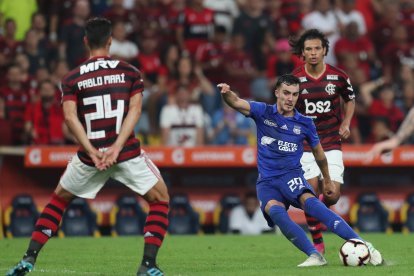 Nicolás Queiroz tiene contrato con Emelec hasta julio de 2024.