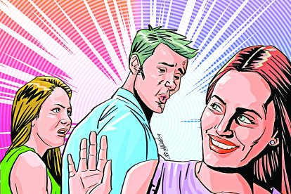 Ama a la esposa pero confiesa que le es infiel.