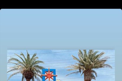 El pedido de Ana Paula, la hija de Chito Vera, se hizo realidad, era la foto con el letrero de Las Vegas de fondo.