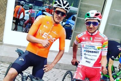 Richard Carapaz y Alexander Cepeda participarán en el Giro dell'Emilia.