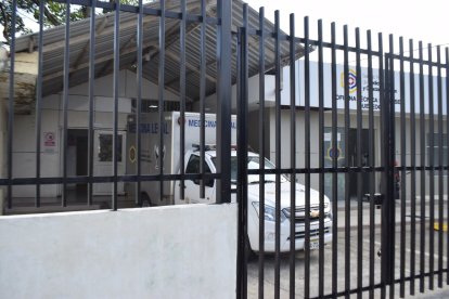 El cadáver de Orly Omar Ortiz Ordóñez, quien era amante de las corridas de motos, fue trasladado a la morgue de Quevedo.