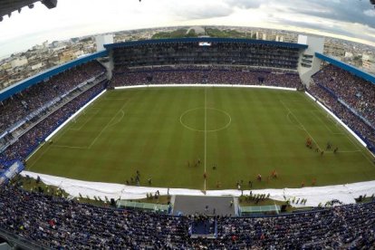 El estadio Capwel recibirá las fotos de sus hinchas para instalarlos en las gradas.