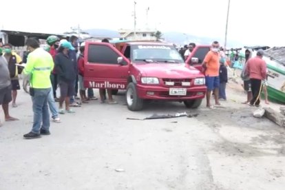 Pedro Eduardo Panta Intriago iba en su camiontea cuando lo interceptaron para asesinarlo.
