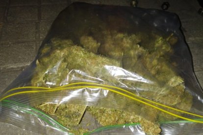 El microtráfico de sustancias, como la marihuana, no se detiene. Mil gramos fueron capturados de esta droga fueron capturados