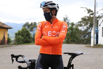 Richard Carapaz afirmó que se siente emocionado por ser el primer ciclista ecuatoriano que participará en el Tour de Francia.