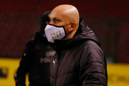 Pablo Repetto espera que los albos recuperen el camino de la victoria ante Delfín y mantenga el primer lugar de la LigaPro.