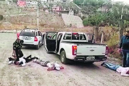 Tres sujetos que asaltaban por el cerro Catequilla fueron arrestados