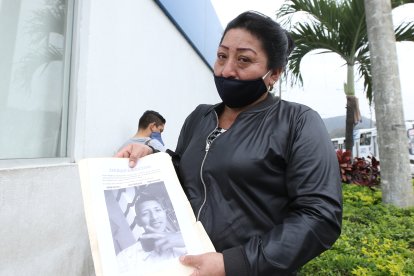 La mujer presentó una denuncia tras la desaparición del cuarto de sus vástagos, pero dos días después encontró un pedazo de su pie en una zona árida.