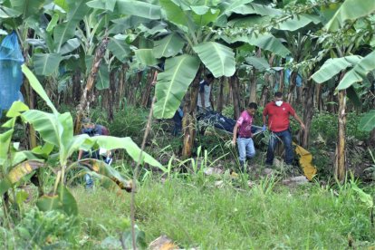 En el sitio no se halló el machete con el cual se produjo la muerte.