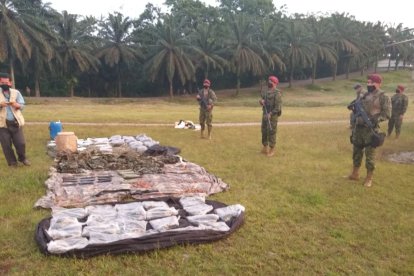 El armamento fue decomisado en Putumayo.