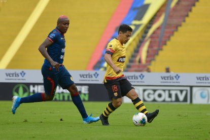 Barcelona vence a Olmedo 1-0, al término del primer tiempo, de la fecha 9 de la LigaPro.