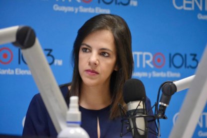 La ministra de Gobierno, María Paula Romo, difundió un vídeo esta noche.