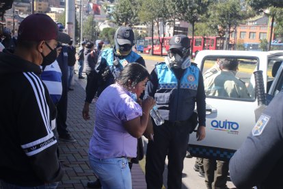 La afectada no podía hablar sobre lo ocurrido. Estaba nerviosa y tenía miedo.