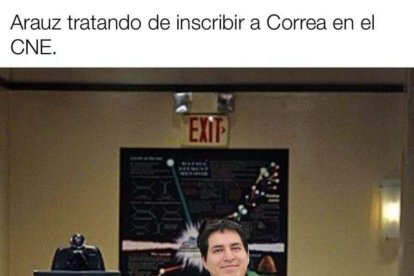 Usuarios compararon el suceso con un episodio de la serie cómica La Teoría del Big Bang.