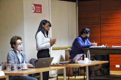 Diana Salazar, fiscal general, contradijo los cargos admitidos en casación y pidió que sean rechazados.