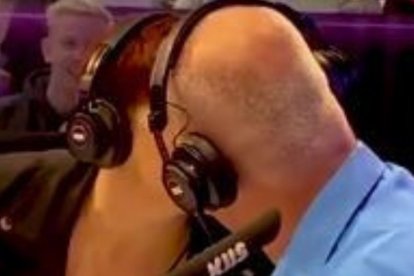 Una imagen de la extraña y desagradable situación.