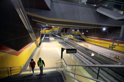 Los túneles se excavaron por debajo de la plaza de San Francisco.