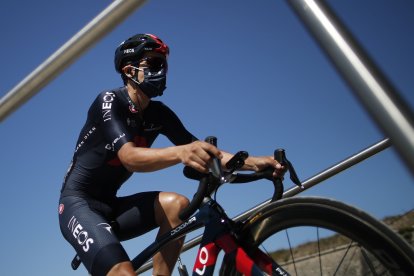 Richard Carapaz participa por primera vez en el Tour de Francia.