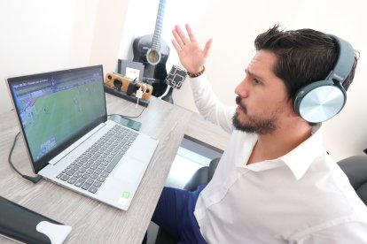 Santiago Bucaram, periodista deportivo de Diblu FM y GoltV.

Agencia (ag-extra)