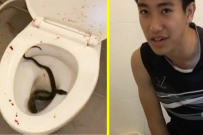 Siraphop Masukarat jamás olvidará esta vez que fue al baño.