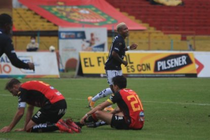 Jhon Jairo Sánchez hizo el gol del empate para el Independiente del Valle.