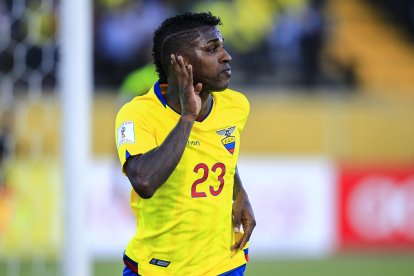 El volante ecuatoriano Miler Bolaños fue transferido al fútbol de la liga de China.