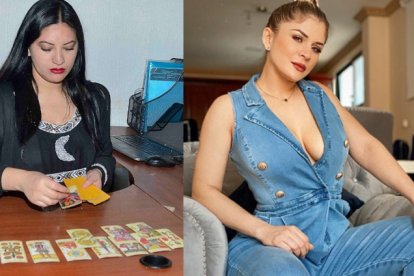 La cartomántica afirma que Cornejo (der.) es aún deseada por una expareja