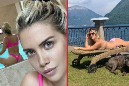 Wanda Nara es noticia hasta cuando no habla. Sus fotos hablan por ella misma.