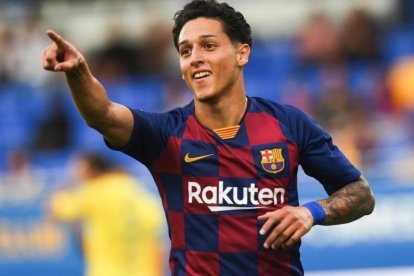 Kike Saverio dejó el Barcelona español para ir a Osasuna