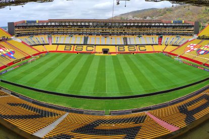 Listo el Monumental para el partido ante Junior.