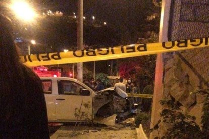 El accidente de Diana Quiroga ocurrió la noche de ayer jueves 17 de septiembre.