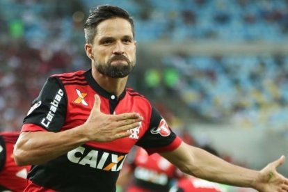Diego Ribas es uno de los seis jugadores de Flamengo, que dio positivo a la prueba de Covid-19.
