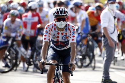 Richard Carapaz resaltó la experiencia y el protagonismo que tuvo en su primer Tour de Francia.