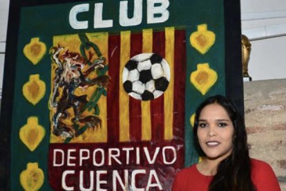 Nataly Villavicencio participa para presidenta del cuadro morlaco