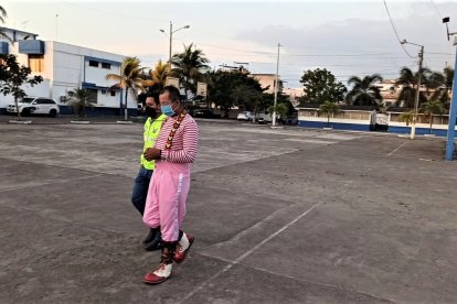 El payaso Retorta fue detenido, aparentemente, en delito flagrante.