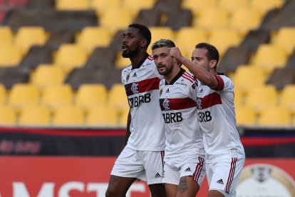 En Brasil la Unión de Atletas de Sao Paulo pide que Flamengo no tenga actividad este fin de semana.