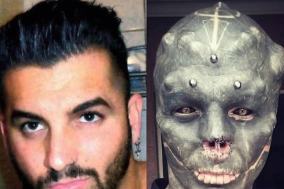 El antes y el después de este curioso personaje.