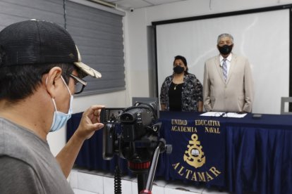Juana Aguiar y Guillermo Vásquez, directivos de la Academia Altamar, liderarán el acto.